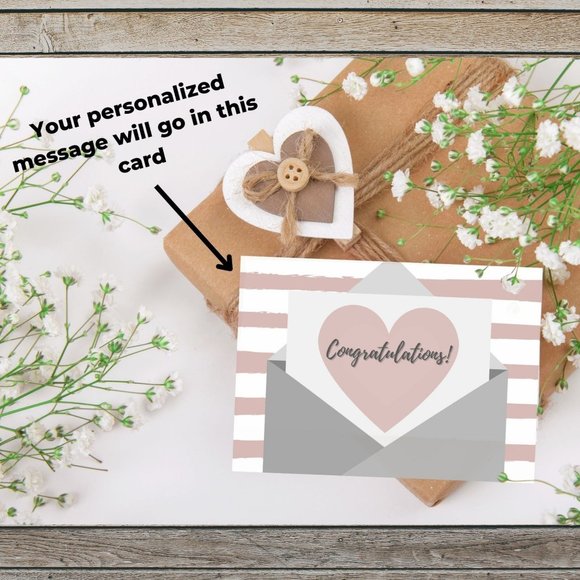 🧸Gorgeous Baby Shower Gift Basket In Canada, Pink  & Grey Baby Gift for Girl - Picture 3 of 7